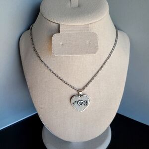 James Avery retired, "I love you," braille pendant